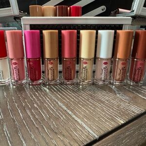 Mini Too Faced HangoverX Hydrating Lip Gloss Bundle